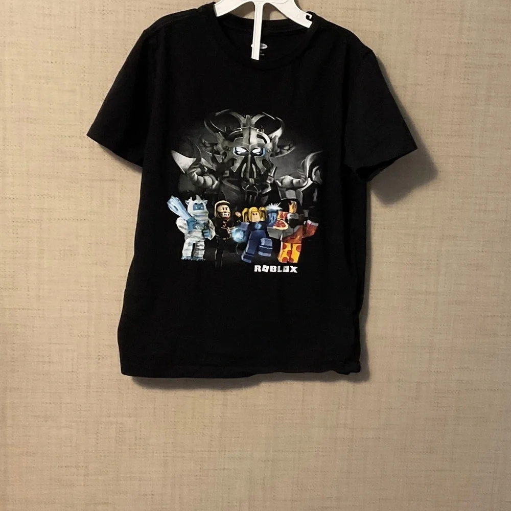 Old Navy Black Graphic Kids Tee